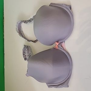 Victoria's Secret Purple Gray Demi Bra